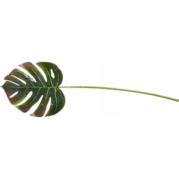 umělá květina Umělý List monstera 54CM VELKÝ liść větvička kompozice věnce