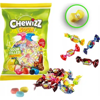 Bonbon Chewizz kyselé Bonbóny Chewizz 1000 g