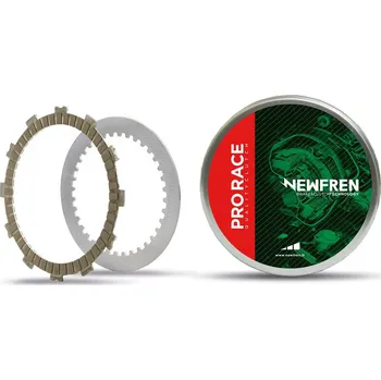 Sada spojkových lamel a plechů (PRO RACE směs), NEWFREN (11+10 ks)