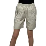 Alica Dámské plátěné kraťasy ALICE Barva: Béžová, Velikost: 3XL