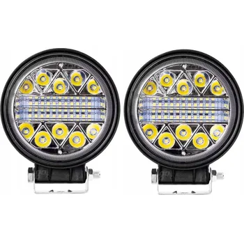 2ks 102W Pracovní halogenová LED lampa reflektor 34LED