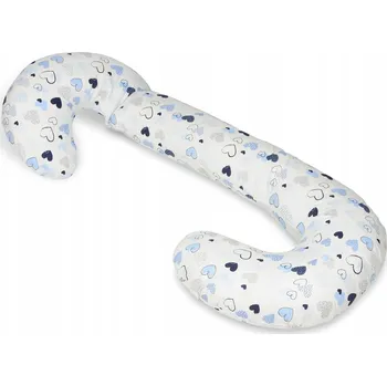 Kojící polštář Těhotenský a na kojení Polštář , multifunkční (vzor modrého srdce)