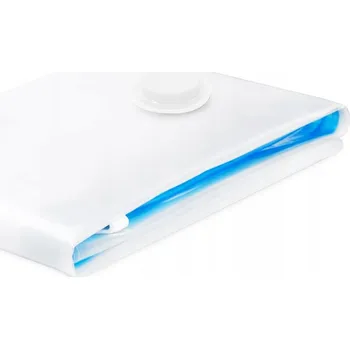 Úložný box VAKUOVÝ PYTEL NA OBLEČENÍ POVLEČENÍ VAKUOVÝ OBAL 100x70cm PEVNÝ TĚSNÝ XL