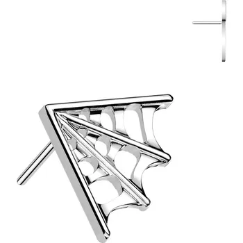 Piercing Atreya Titanová bezzávitová koncovka Nicol Barva: Stříbrná