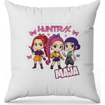 Dekorativní polštářek S Potiskem Polštář Dárek Kpop Demon Hunters Huntrix Jméno lovce 2