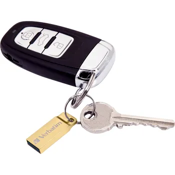 USB flash disk Flash disk Verbatim Metal Executive 32 GB USB 3.0 zlatý