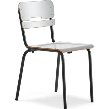Jídelní židle Školní židle SCIENTIA, sedák 390x390 mm, výška 460 mm, antracitová/šedá