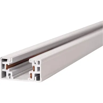 Bodové svítidlo Lucide TRACK Track - 1-okruhový systém osvětlení Track - 1 metr - Bílá (prodloužení)