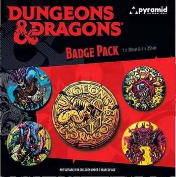 Obraz Herní odznak Dungeons & Dragons