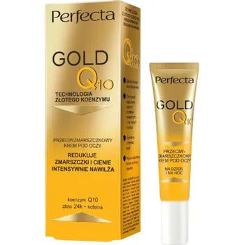 Pleťový krém Perfecta Gold Q10 15 ml protivráskový oční krém