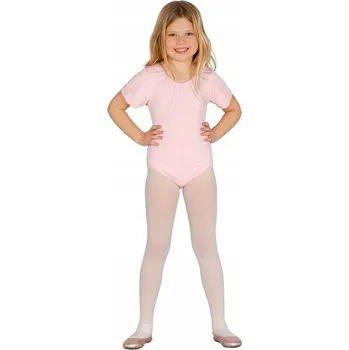 DĚTSKÉ RŮŽOVÉ BODY S KRÁTKÝM RUKÁVEM HLADKÉ VEL. 146