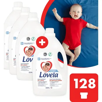 Prací gel Tekutý prací prostředek na barevné prádlo Lovela 11,6 l