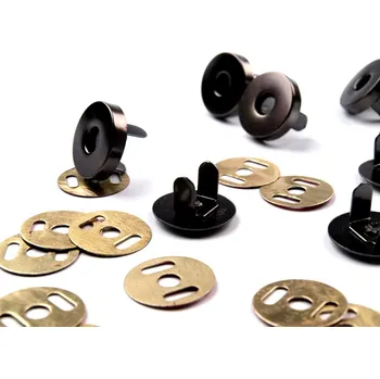 Zapínání magnetické 14mm, černý nikl