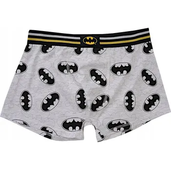 Pánská móda BATMAN Pánské boxerky PRO MLÁDEŽ BAVLNA šedé M D034L