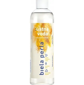 Ústní voda BIAŁA PERŁA KURKUMA + Q10 ÚSTNÍ VODA 250ML