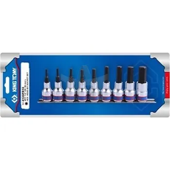 Gola sada Sada nástrčných hlavic 1/2 HEX 9 dílů. chr