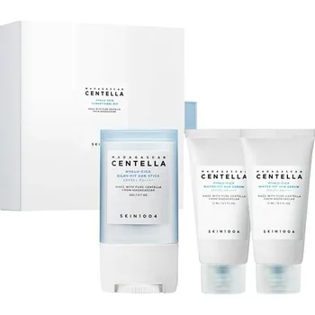 Přípravek na opalování SKIN1004 Dárková sada Madagascar Centella Hyalu-Cica Sunsational Kit Set + 2 měsíce na vrácení zboží