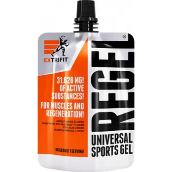 Fitness Extrifit Regel Gel - Regel Gel (80 g, Lemon Orange)