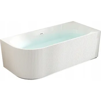 Vana Volně stojící akrylátová vana Essente IMOLA, odtok uprostřed, 170 x 78 cm