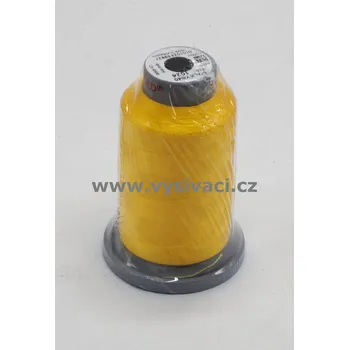 Nit vyšívací nit Gunold Sulky žlutá 1024, návin 1000m, viskóza Jednotka: 1 kón návin 1000m