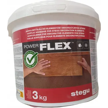 Průmyslové lepidlo STEGU lepidlo POWERFLEX pro elastické obklady GRAPHITE 3kg