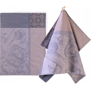 Utěrka ZWOLTEX TOSCA Utěrka hadřík kuchyňská bavlněná šedá 240g 50x70