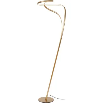 Stojací lampa Lucide Premium SARDANA - stojací lampa - Ø 44 cm - LED stmívatelné - 1x28W 2700K - zlatá/mosazná