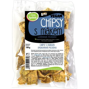 Chips Green Apotheke Chipsy s mákem 100 g