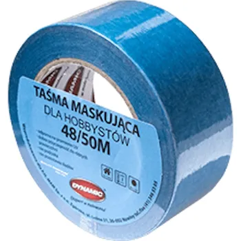 Lepicí páska "DYNAMIC" Maskovací páska HOBBY BLUE UV 48 mm x 50 m