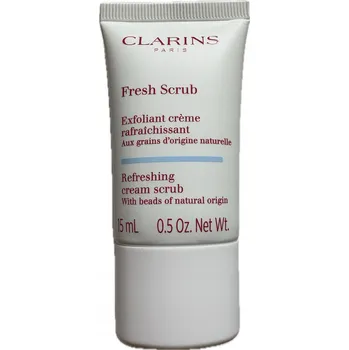 Pleťový peeling CLARINS Refreshing Cream Scrub - Pleťový Peeling 15 ml