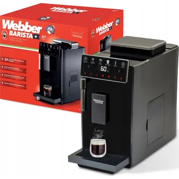 Kávovar AUTOMATICKÝ PÁKOVÝ KÁVOVAR WEBBER 19 BAR A7 VENETO