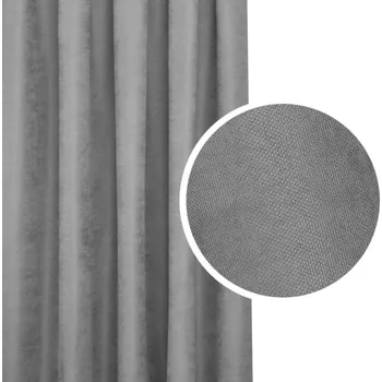 Závěs ZÁVĚSY EFEZ 220x240 ŠEDÉ ŘASÍCÍ PÁSKA Na Míru