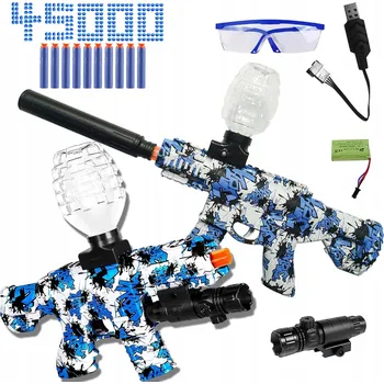 Dětská zbraň Puška na gelové kuličky + 45000 nábojů Pistole na kuličky