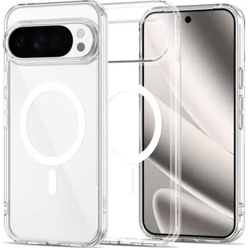Pouzdro na mobilní telefon Tech-Protect | Tech-Protect FlexAir Hybrid MagSafe kryt na Google Pixel 10 / 10 Pro, průsvitný
