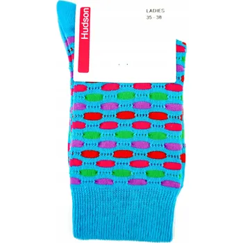 Dámské ponožky Ponožky dámské HUDSON s jemným barevným vzorem modré 35-38