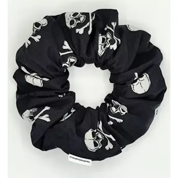 Bavlněná gumička Lebky XXL