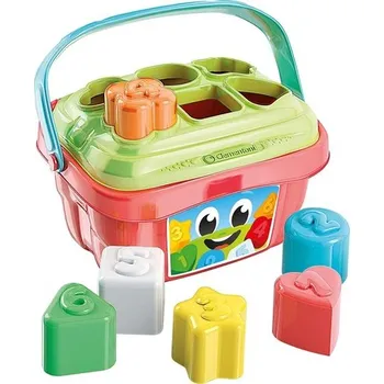 plyšák BABY Kyblík na třídění tvarů (Play For Future)