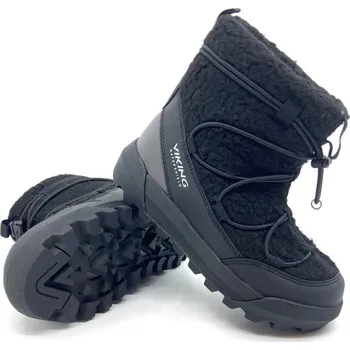 Chlapecká zimní obuv Viking Expower Flake Warm WP SL Black 36, Vnitřní délka boty: 23,9 cm