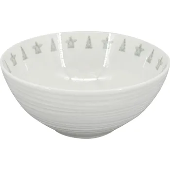 Porcelánová miska Croft Advent 16cm, zelená