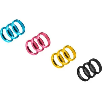 Tkaničky do bot Sada náhradních kroužků Supergrip (3ks) Modrá