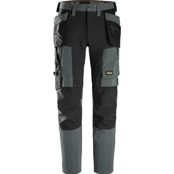 Pánské kalhoty Pánské pracovní kalhoty Snickers pružné kalhoty s kapsami 6218 šedé 96