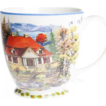 Hrnek Carmani Village Life Collection porcelán 400 ml