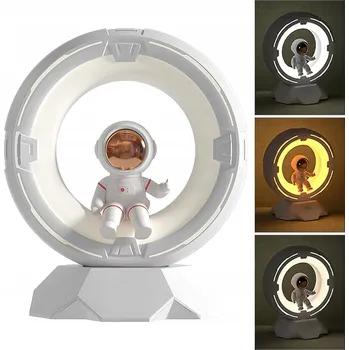 IP kamera LAMPKA NOČNÍ ASTRONAUTA LED 5W DOTYKOVÁ, BEZDRÁTOVÉ NABÍJENÍ