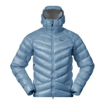 Pánský zimní kabát Bergans Ultralehká péřová bunda Bergans Y LightLine Weightless modrá