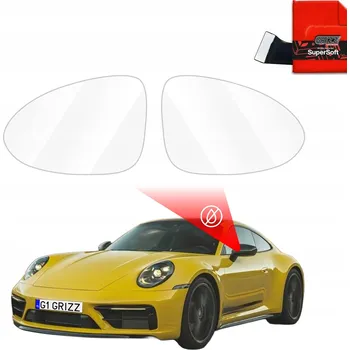 Polep vozidla Fólie proti dešti na zrcátka pro Porsche 911 992 (2024-2025)