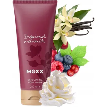 Sprchový gel Mexx Inspired Warmth Exfoliační sprchový gel parfemovaný 200 ml
