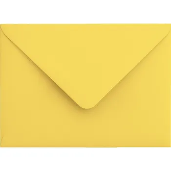Obálka Barevné obálky C6 ART KING 25 kusů sada žlutý dopisní papír