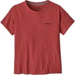 Patagonia P-6 Logo Responsibili-Tee Women Potters Red červená L