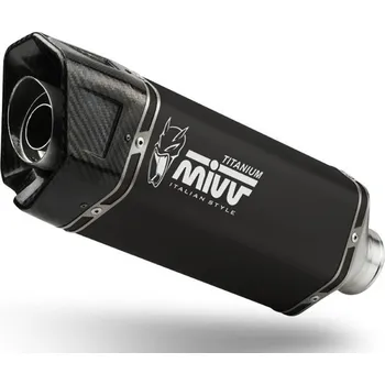 Výfuk pro motocykl Koncovka výfuku MIVV SR-1 H.095.LR1TB Černý titan Honda CB 1000 Hornet