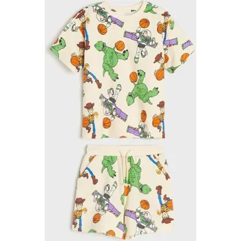 Sinsay - Souprava trička a kraťas Toy Story - krémová - 6681X-01X - 6681X-01X-98-2